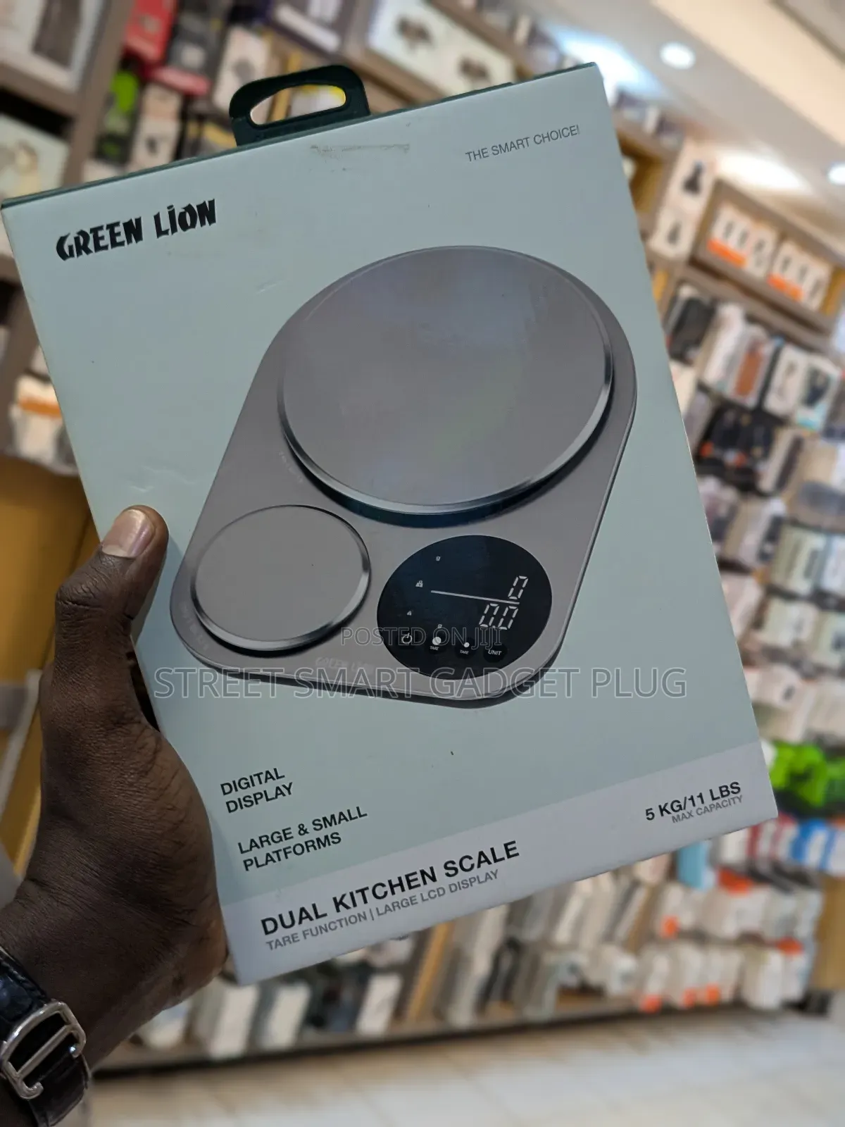 Green Lion Dual Kitchen Scale  5kgs