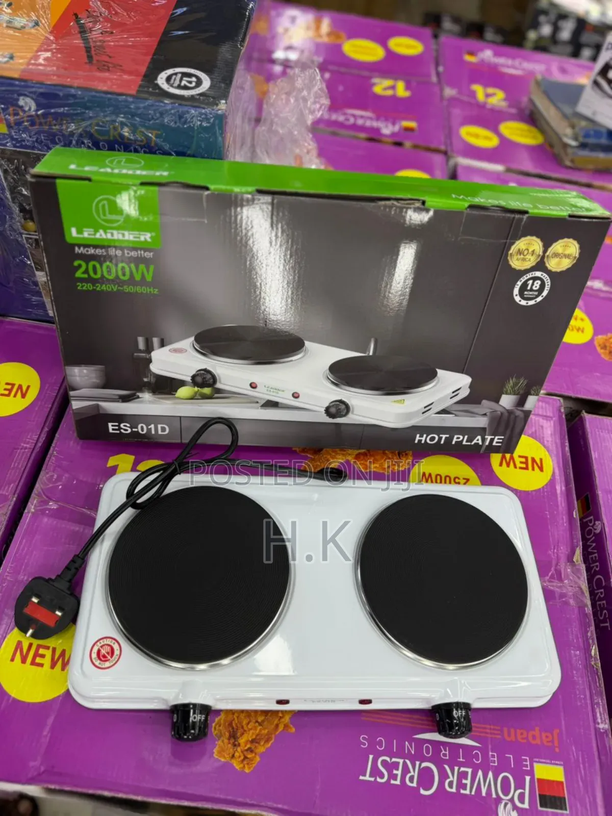 Double Hot Plate.