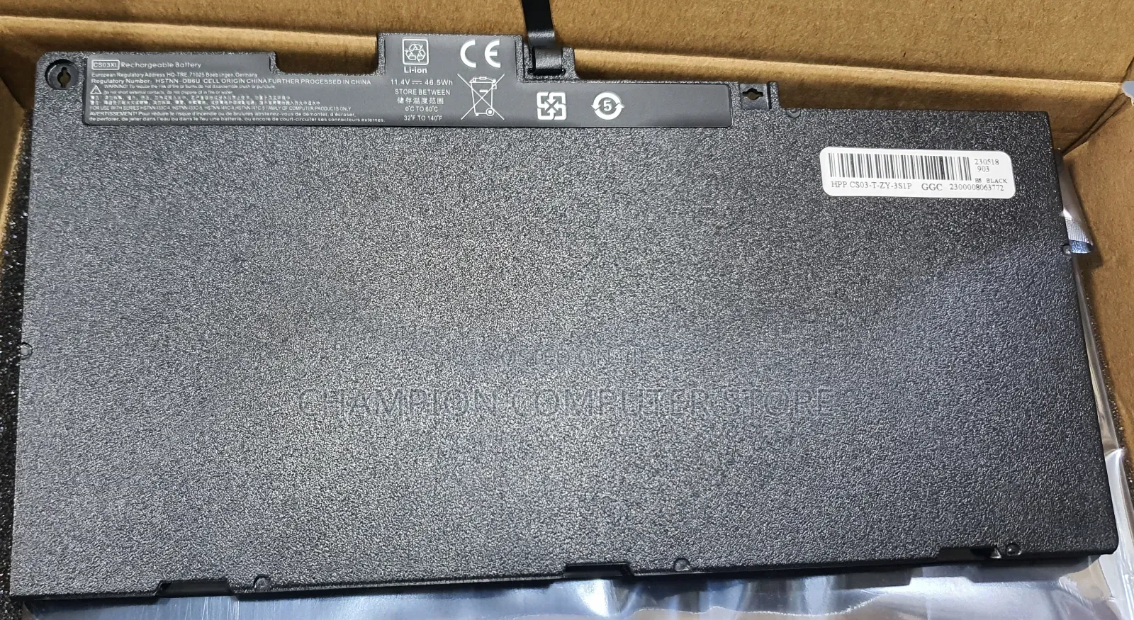 Hp Cs03xl for Elitebook 848 850 G3 G4, Zbook 15u G3 G4