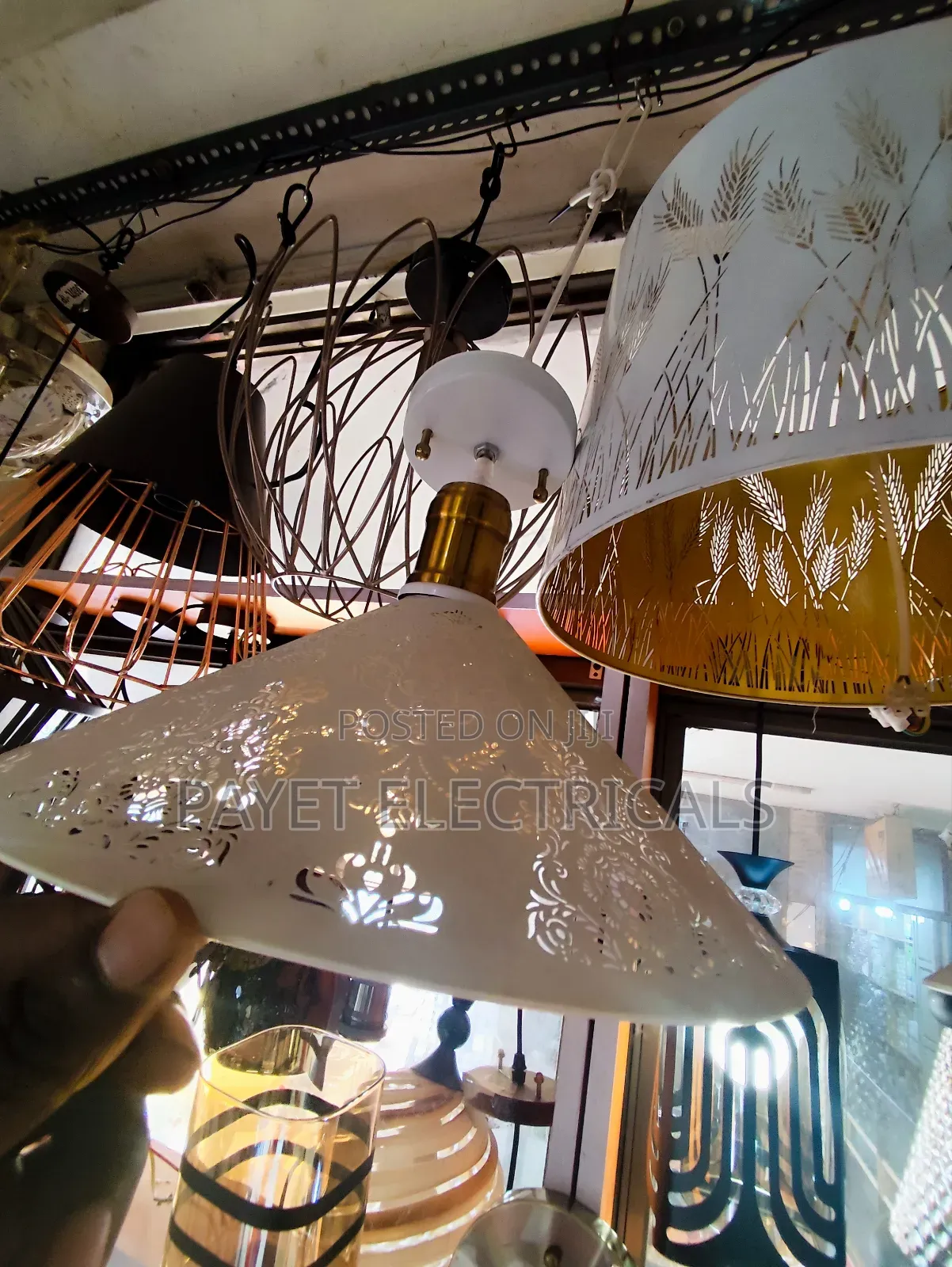 Ivash 2/008 White Lamp Shade for Restaurants