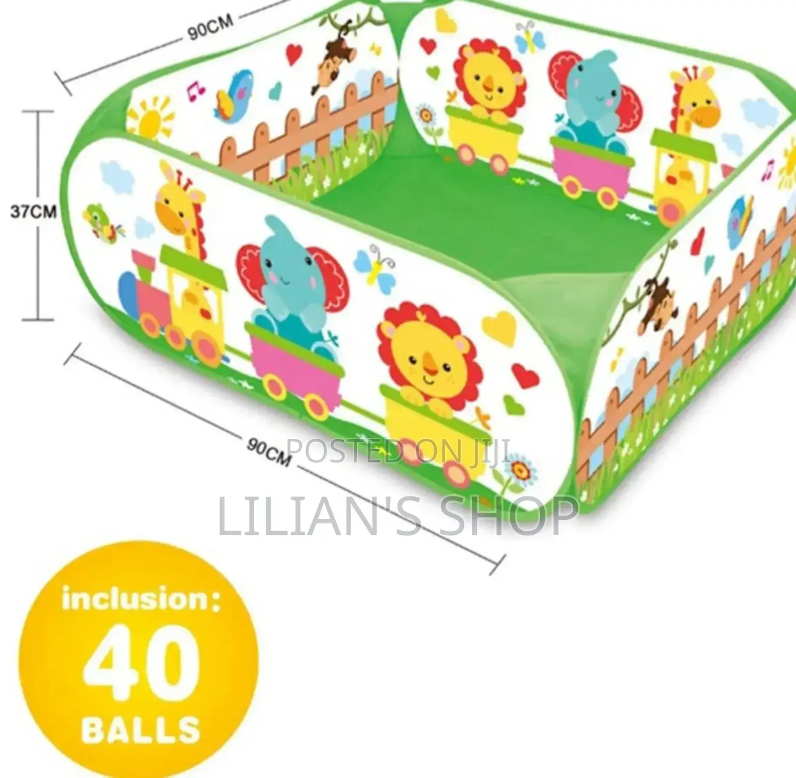 Magicwand Large Size Mesh Square Ball Pool for Kids
