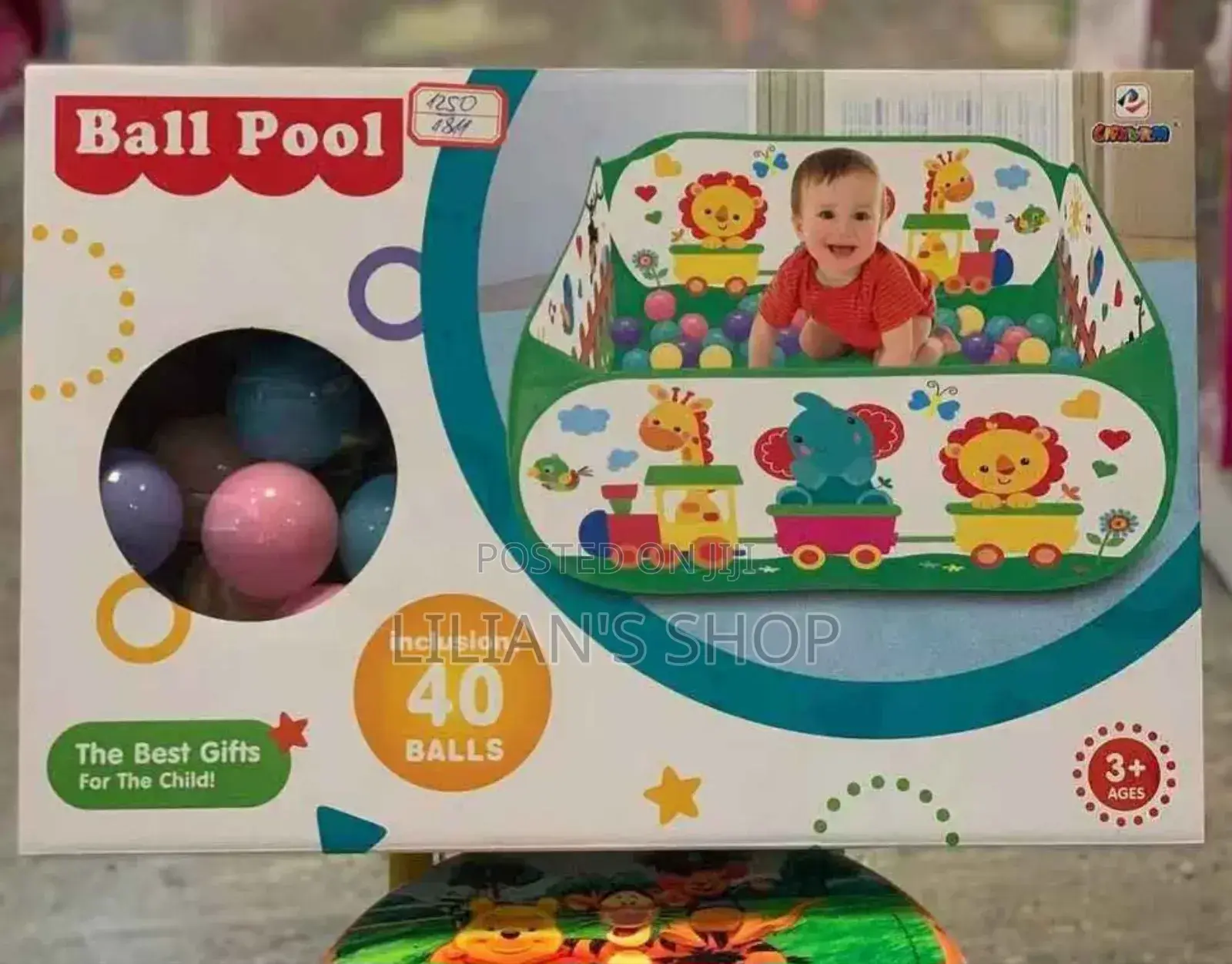 Magicwand Large Size Mesh Square Ball Pool for Kids