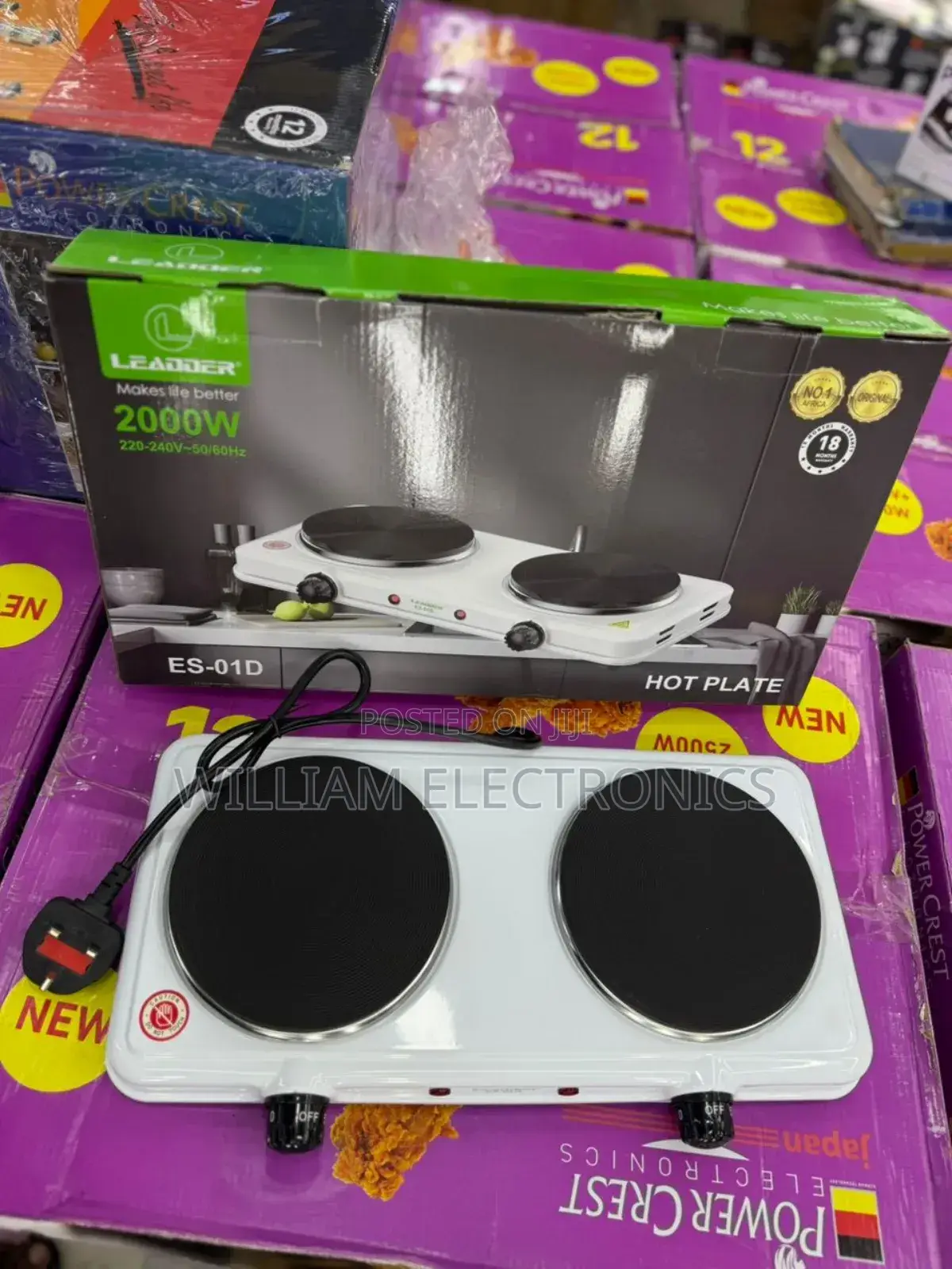 Leaddear Double Solid Hot Plate