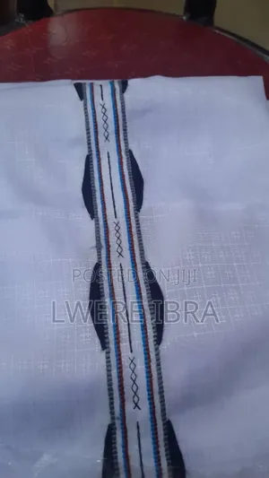 White Kanzu for Traditional Ceremony