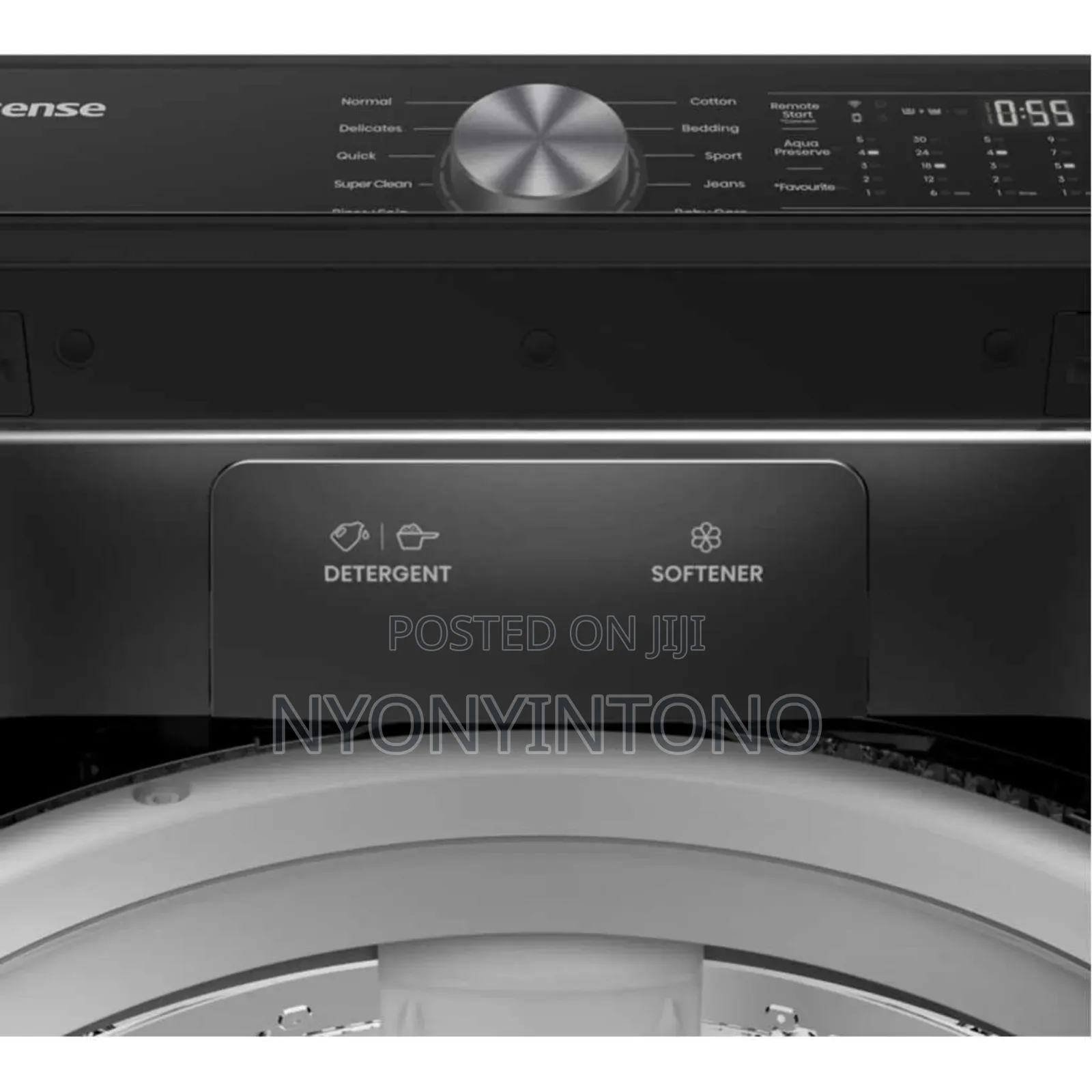 Hisense 18kg Top Loader Automatic Washing Machine
