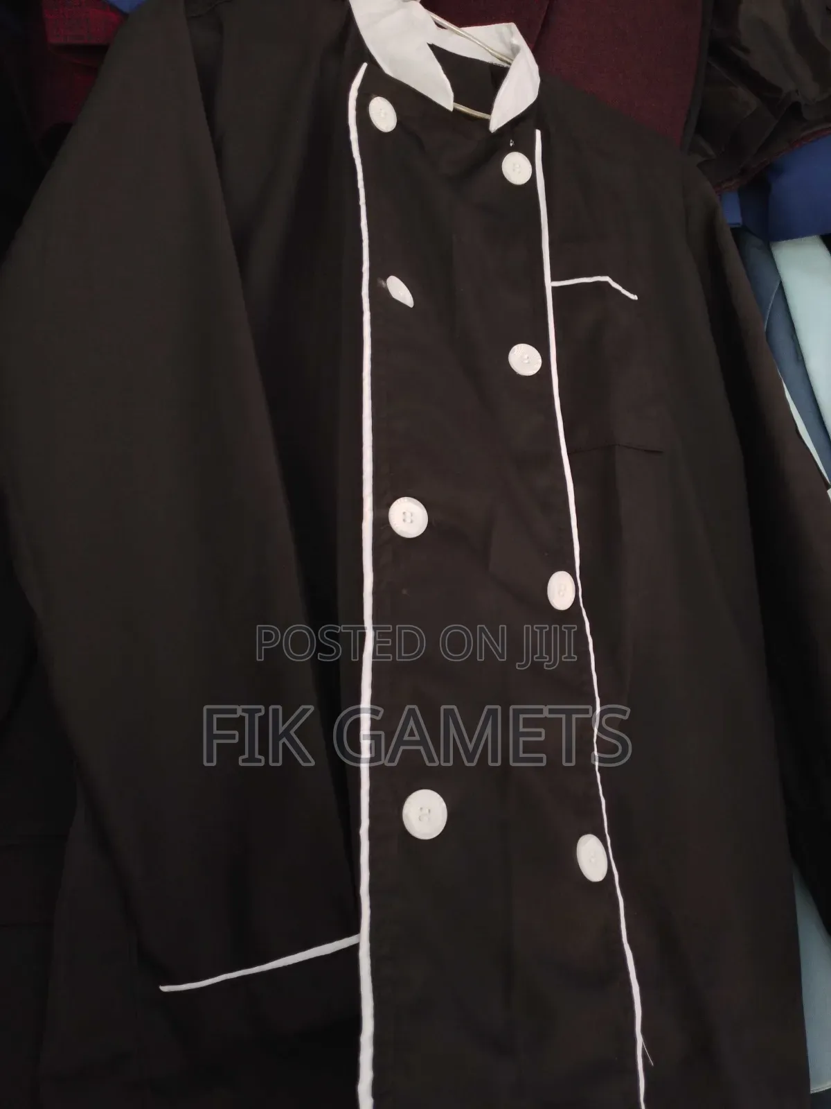 Chefs Uniforms Black Colour.