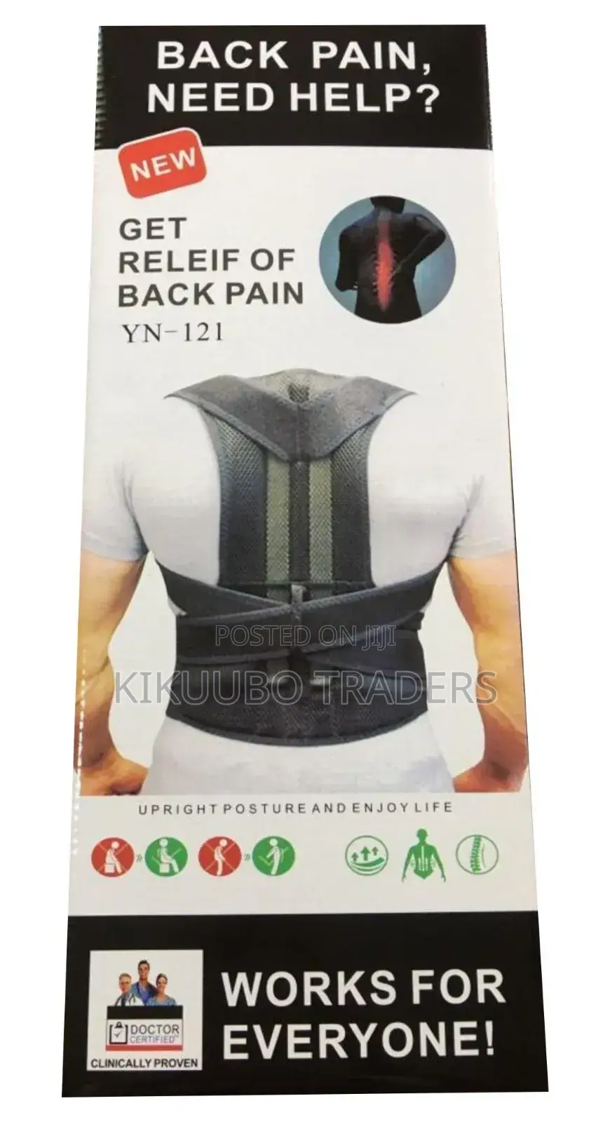 Posture Corrector Back Pain Reliever Corset