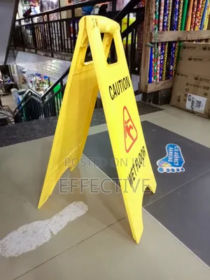 Wet Floor Sign.