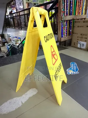 Wet Floor Sign.