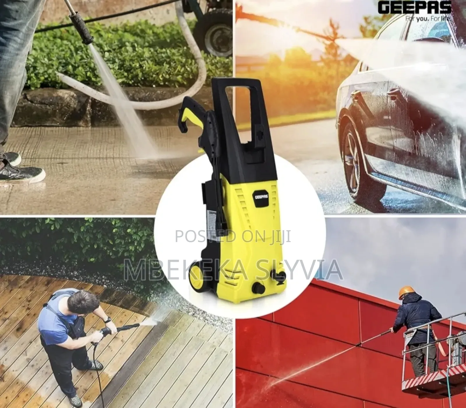 Geepas High Pressure Washer/3000w Electric Portable Pressurewasher