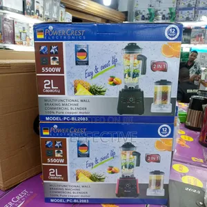 2-in-1 Heavy Duty Commercial Blender, Model Pc-Bl2083.