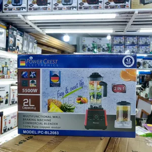 2-in-1 Heavy Duty Commercial Blender, Model Pc-Bl2083.