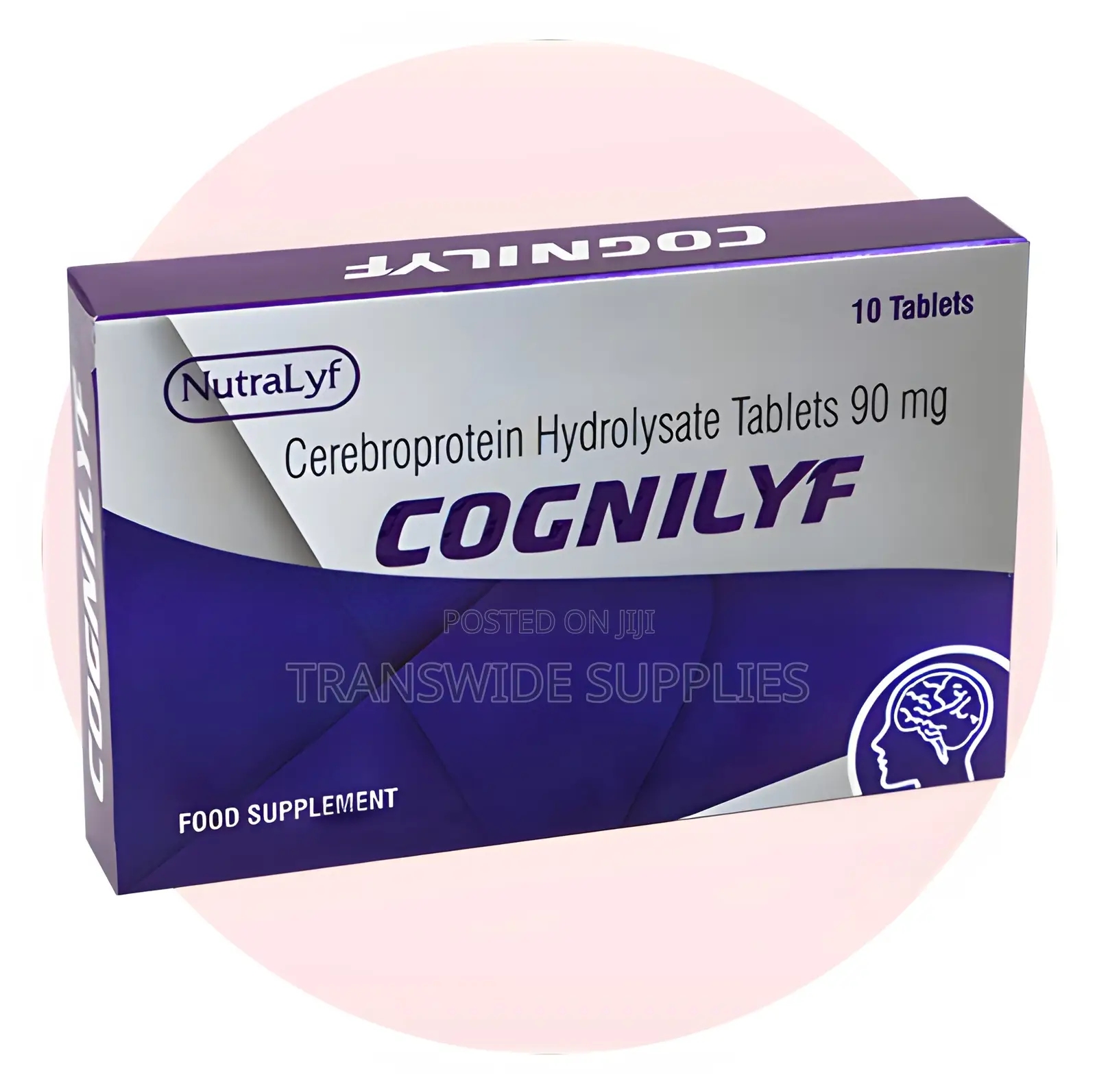 Cognilyf Cerebroprotein Hydrolysate 90mg 10 Tabs - Memory, Attention