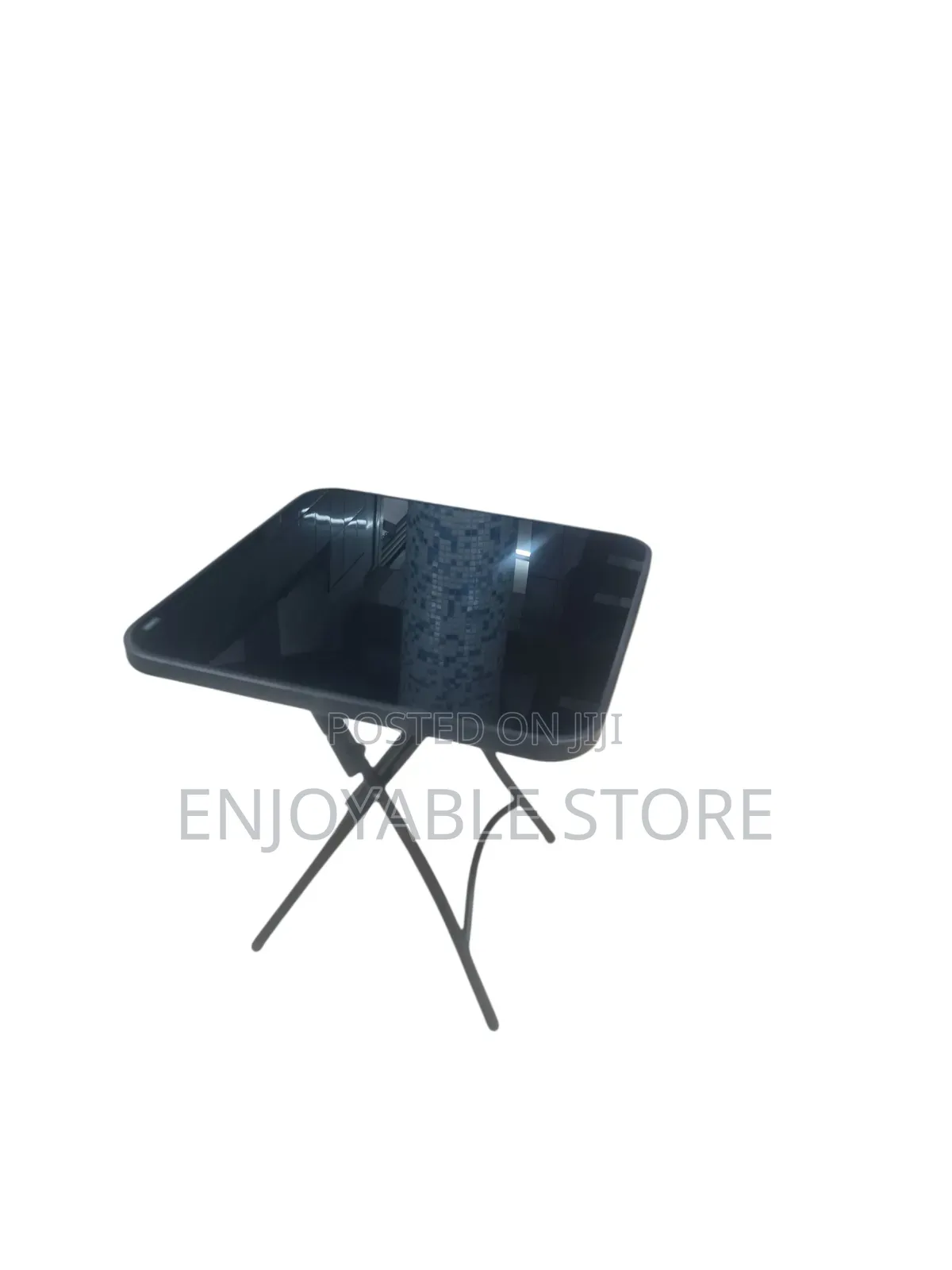 Foldable Glass Table 70cm by 70cm
