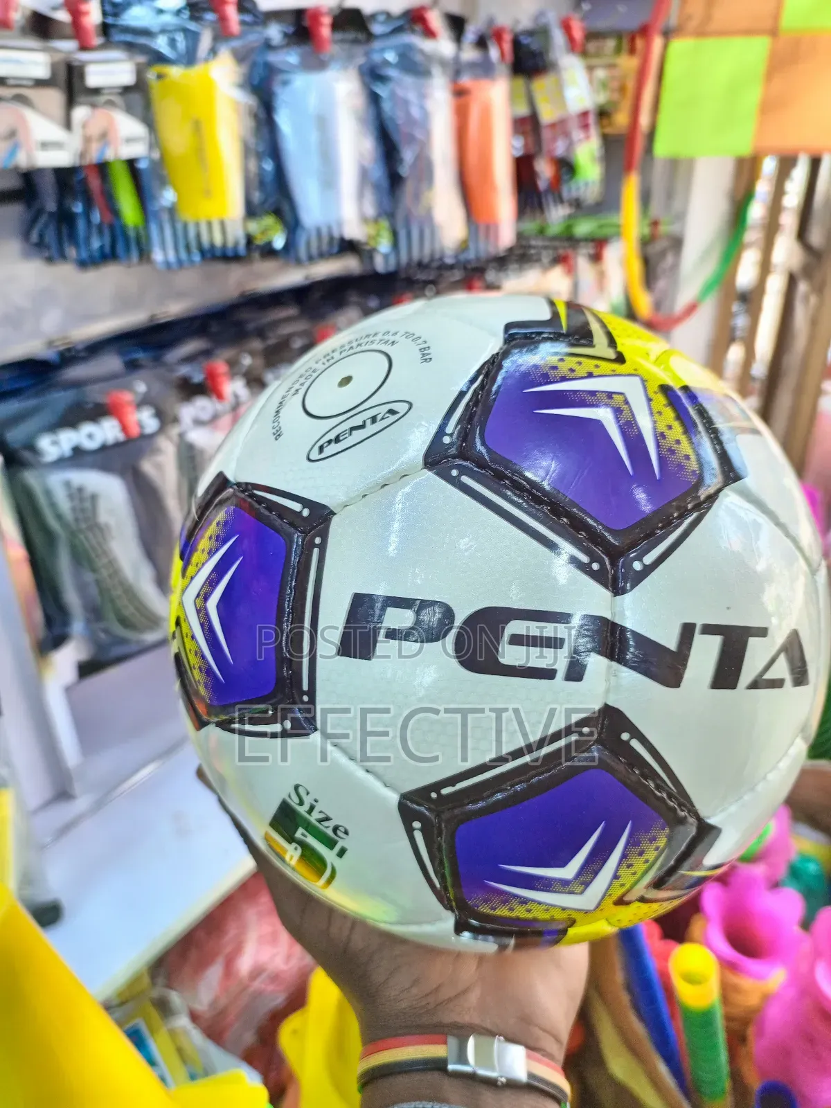 Penta Soccer Ball, 32-Panel Ball.