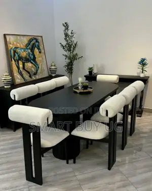 Modern Dining Table – Elegant Four Seater Dining Set for Home