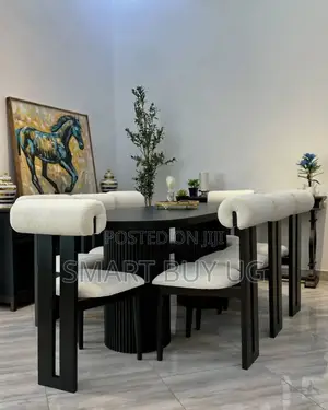 Modern Dining Table – Elegant Four Seater Dining Set for Home