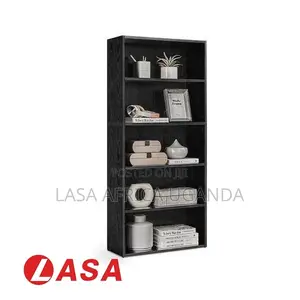 5-tier Bookcase · Sturdy Adjustable Shelves · Boda Delivery
