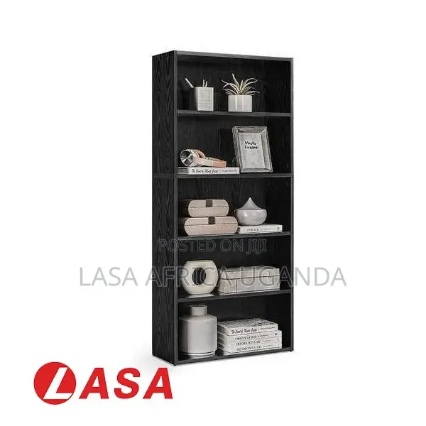 5-tier Bookcase · Sturdy Adjustable Shelves · Boda Delivery
