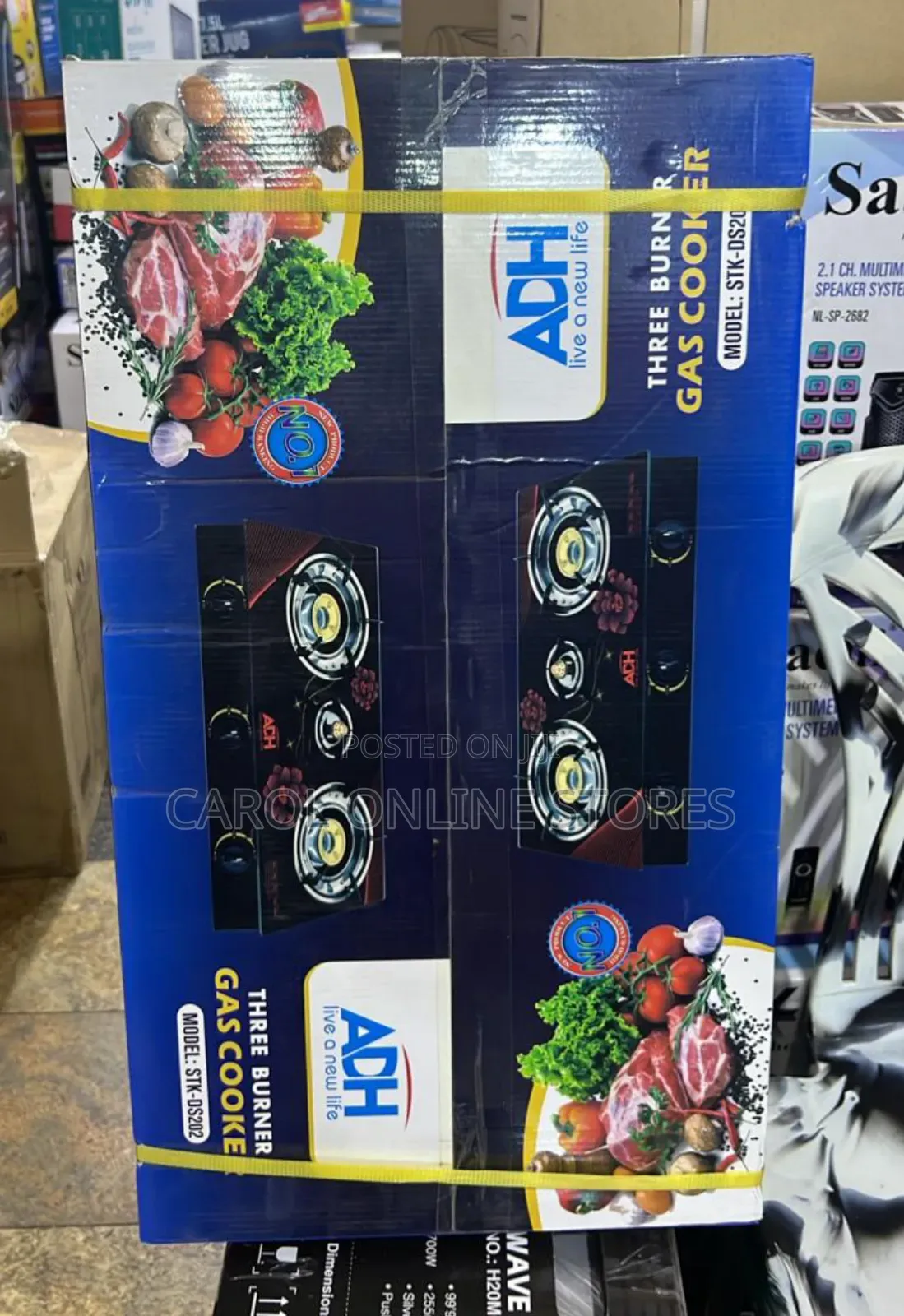 Adh Three Burner Gas Cooker