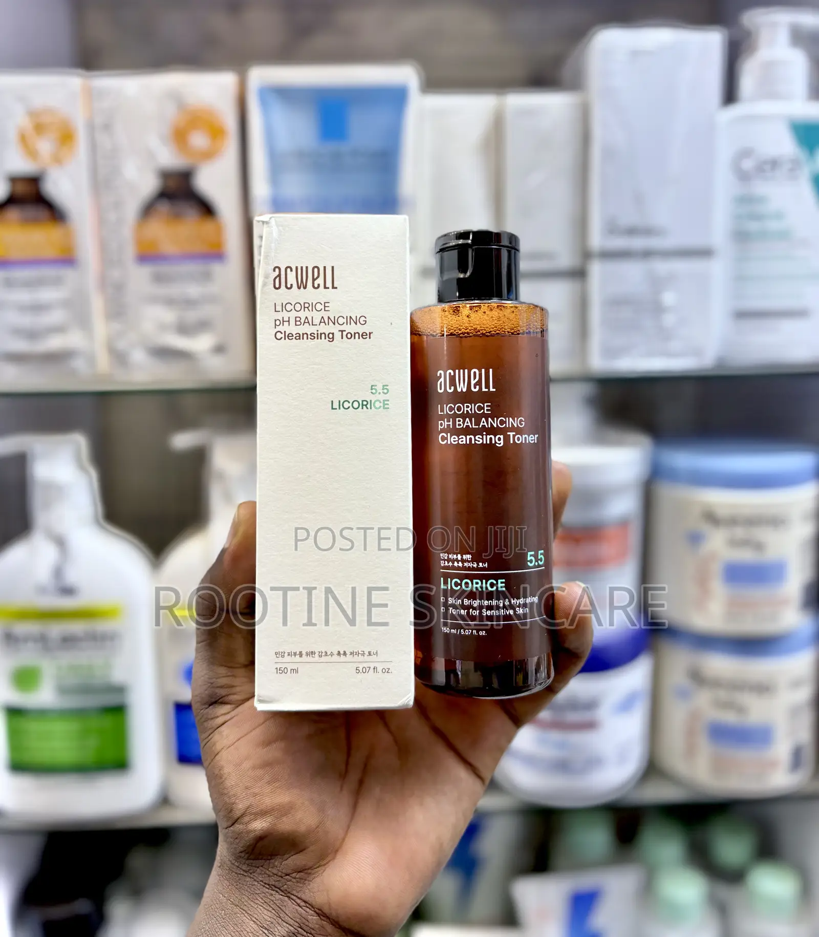 Acwell Licorise Skin Brightening Hydrating Toner 150mls