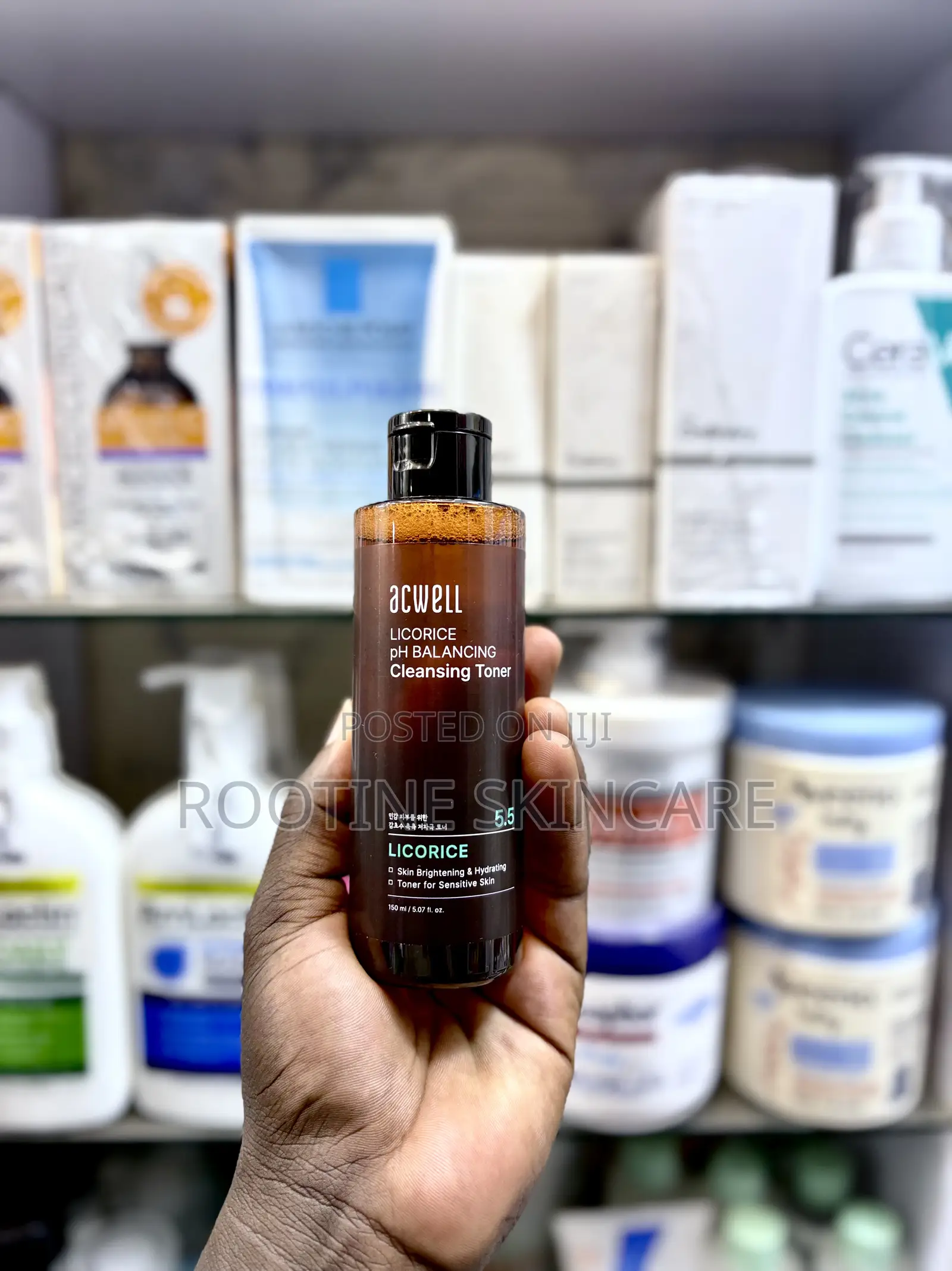 Acwell Licorise Skin Brightening Hydrating Toner 150mls