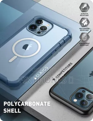 Clayco 360° Case Compatible Magsafe for iPhone" Duallayer Shell Cover