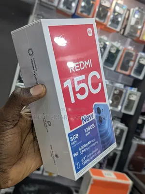 New Xiaomi Redmi 15C 4G 128 GB Black