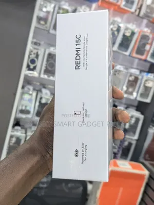New Xiaomi Redmi 15C 4G 128 GB Black