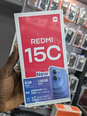 New Xiaomi Redmi 15C 4G 128 GB Black