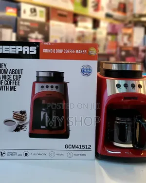 Geepas Grind and Drip Coffee Maker