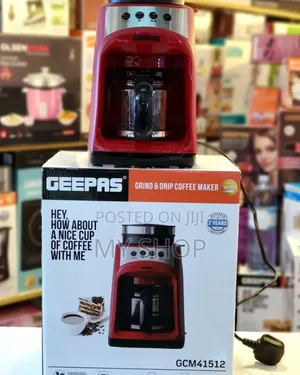 Geepas Grind and Drip Coffee Maker