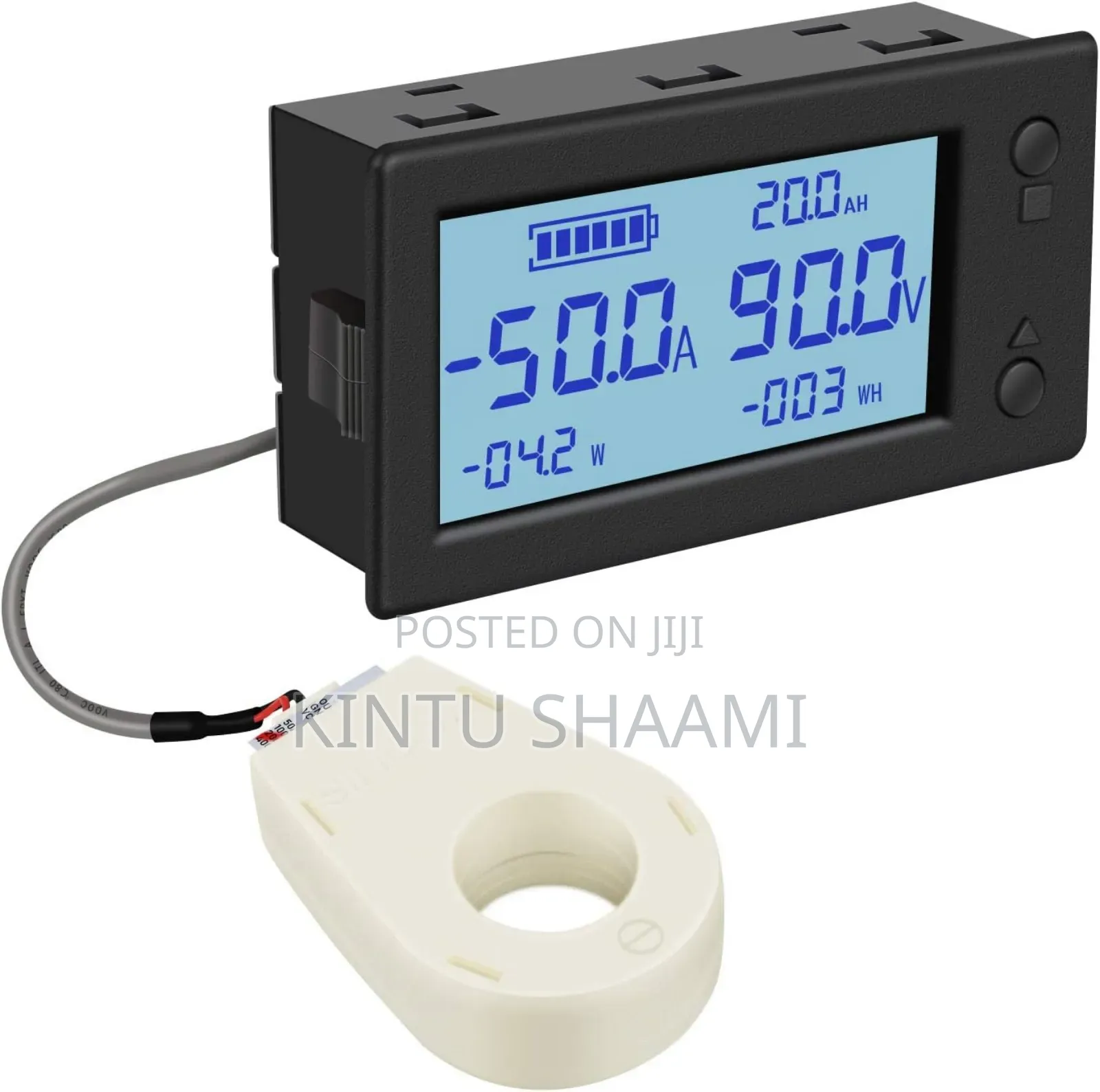 Drok Battery Monitor,Amps Volt Power Watt Meter Dc 0-300v 200a