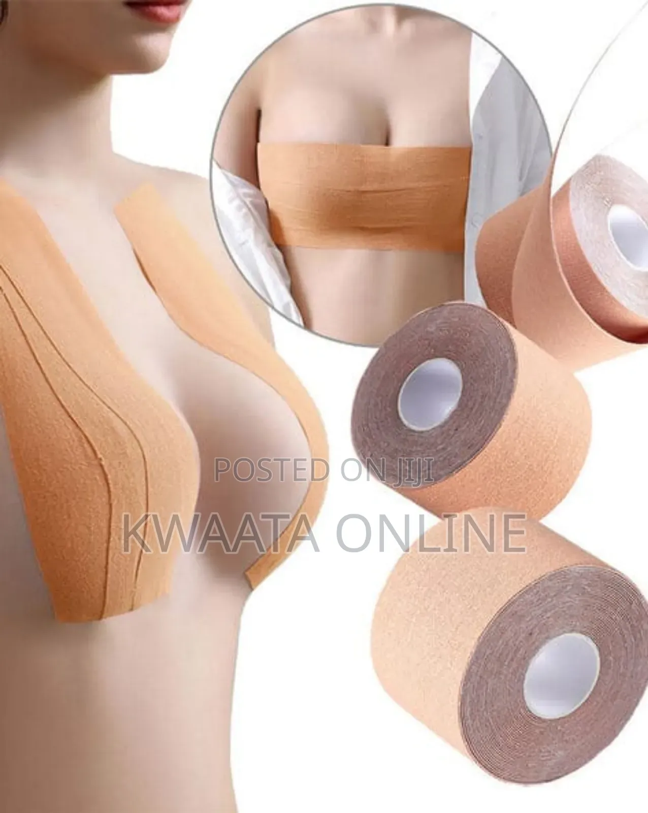 Women Boob Tape Invisible Bra Nipple Cover Adhesive Breast Lift Tape