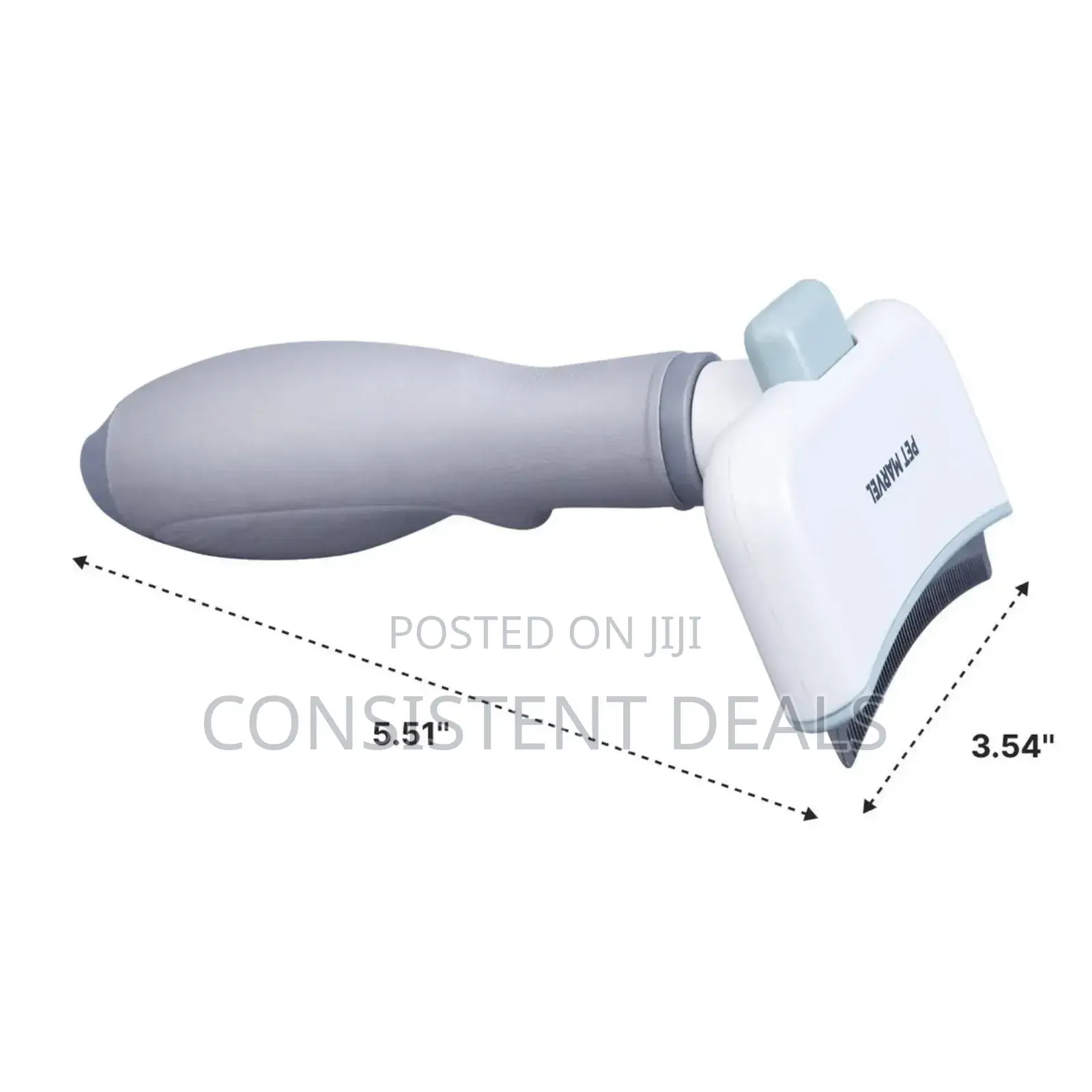 Pet Self Clean Curved Deshedding Tool