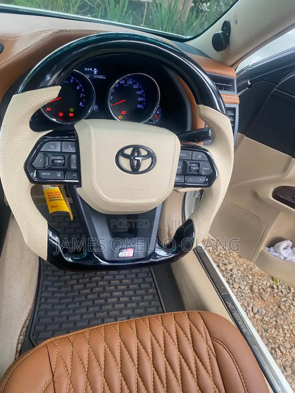 Steering Wheels Available in Different Designs and Colours.