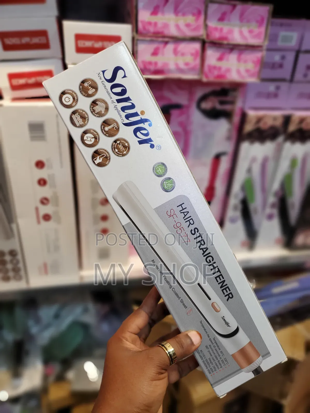 Sonifer Hair Straightener Sf-9577