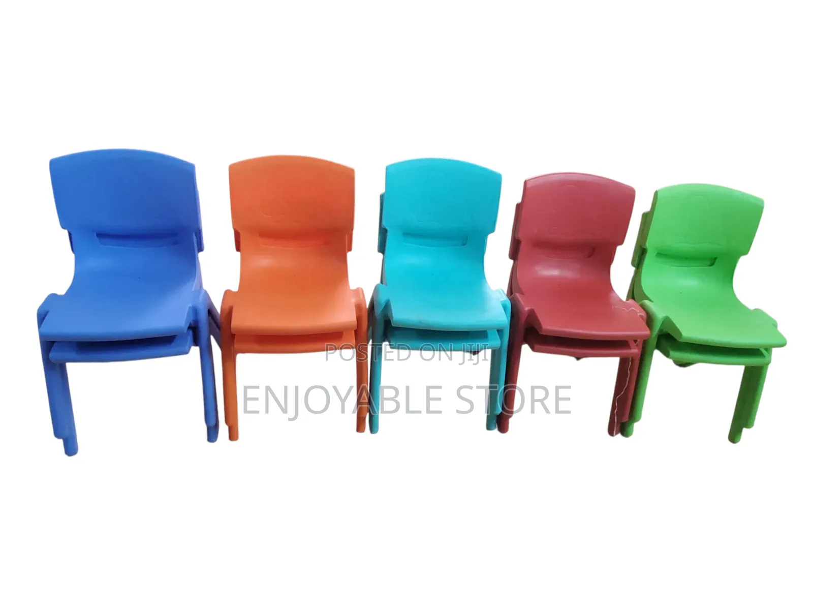 5colors Plastic Kids Chairs Armless/Baby Chairs