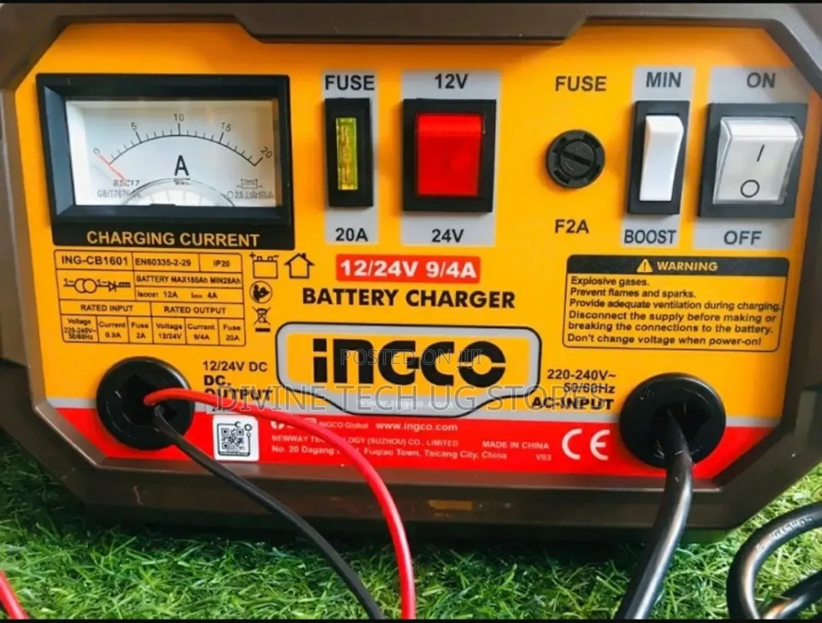 Ingco Ing-Cb1601 Battery Charger 12/24v