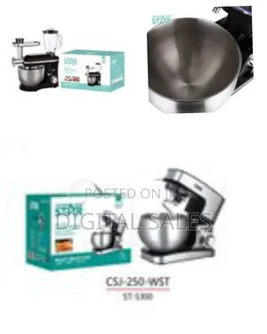 Winningstar 5.5 L 6 Speed 3 in 1 Food Mixer Professional Commercial