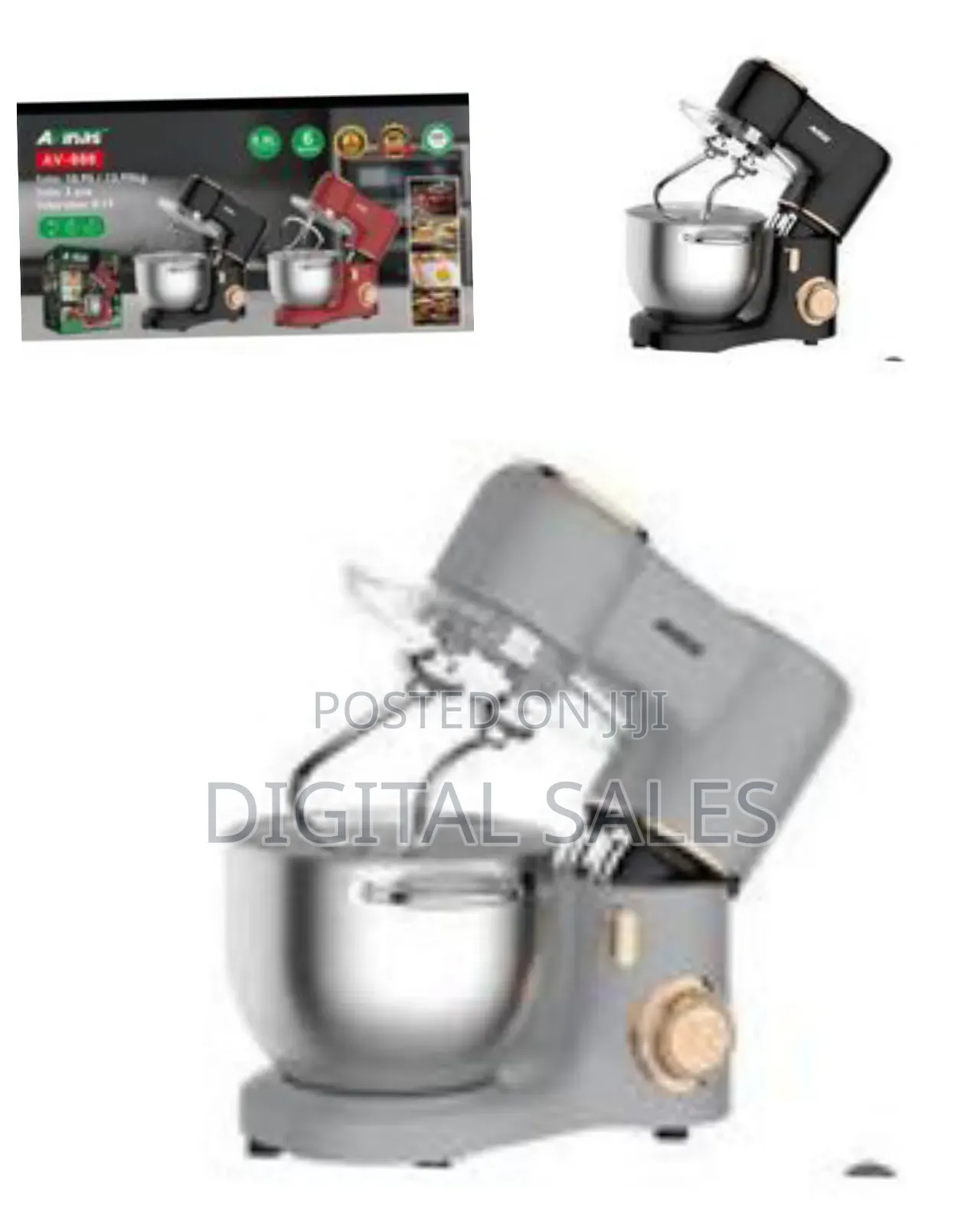 Avinas 8.8 Litres Stand Mixer 1800w Cake Mixer Electric Kitchen Food