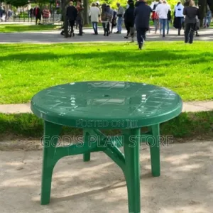 Dining Plastic Table 4 Seater Removable Legs