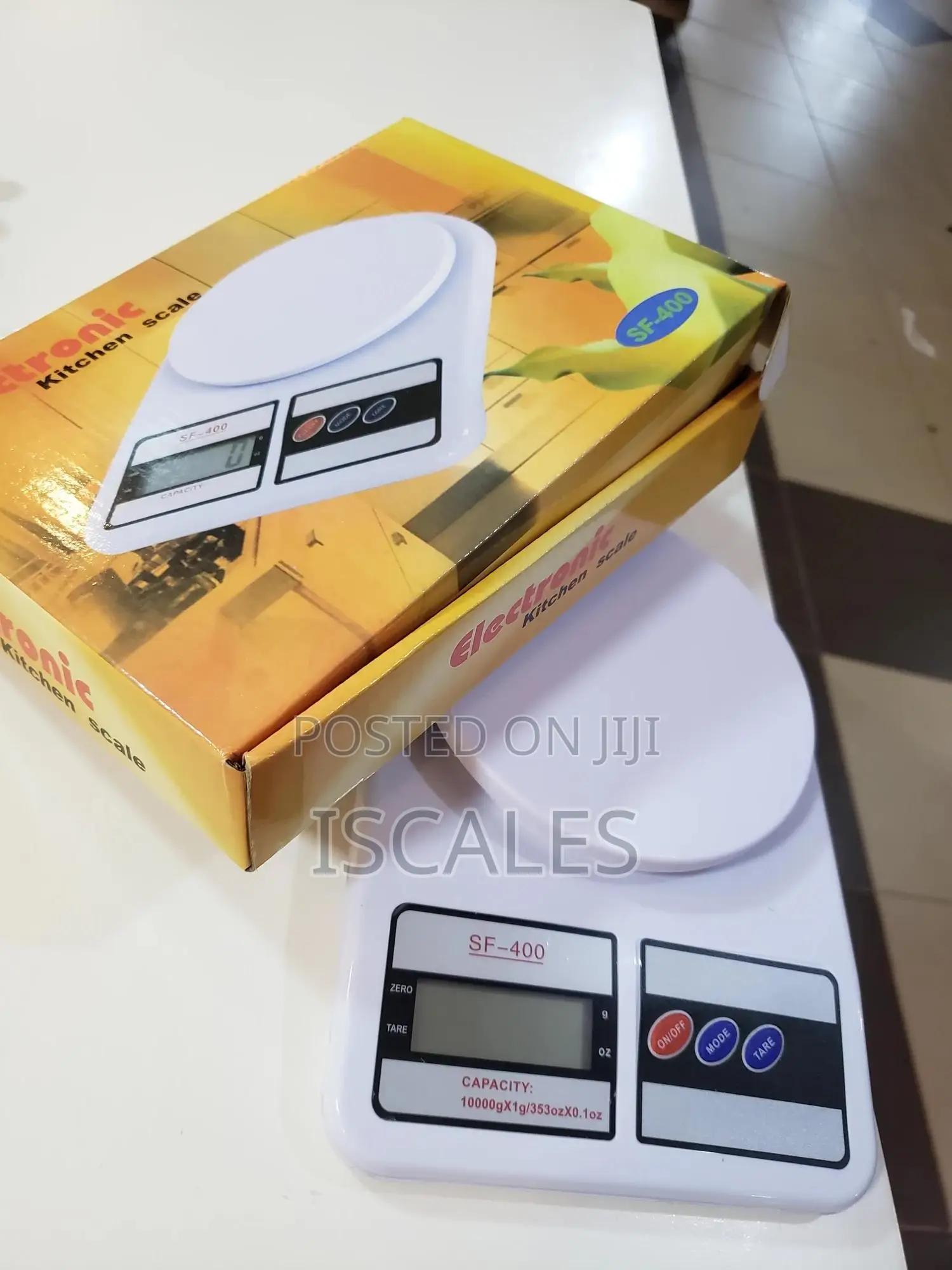 Kitchen Weighing Scale 10kg White Kitchen Weighing Scale