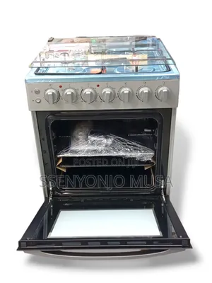 Midea 60cm Gas Cooker 3+1 Burners With Convection Oven Auto Ignition