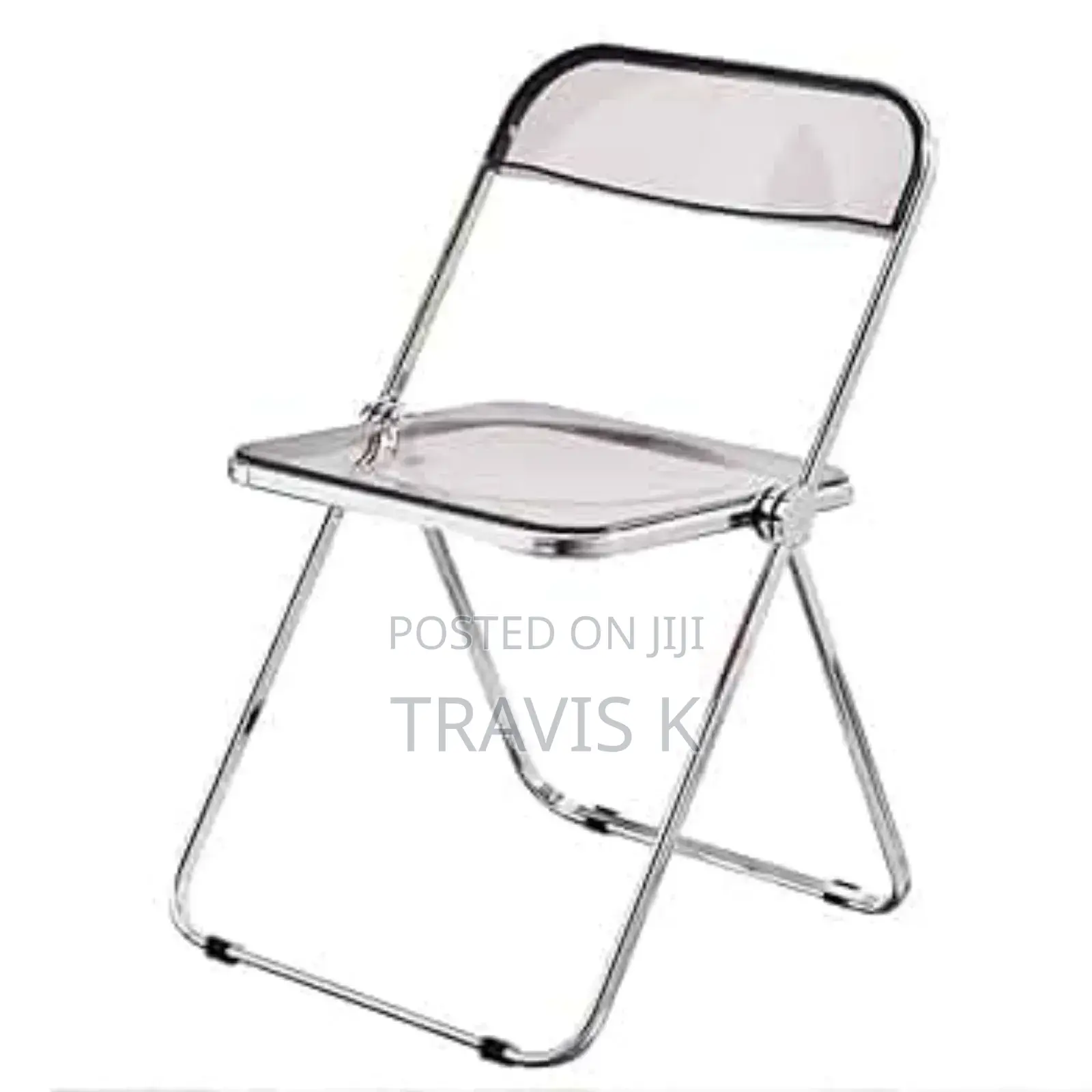 1pc Acrylic Folding Chair
