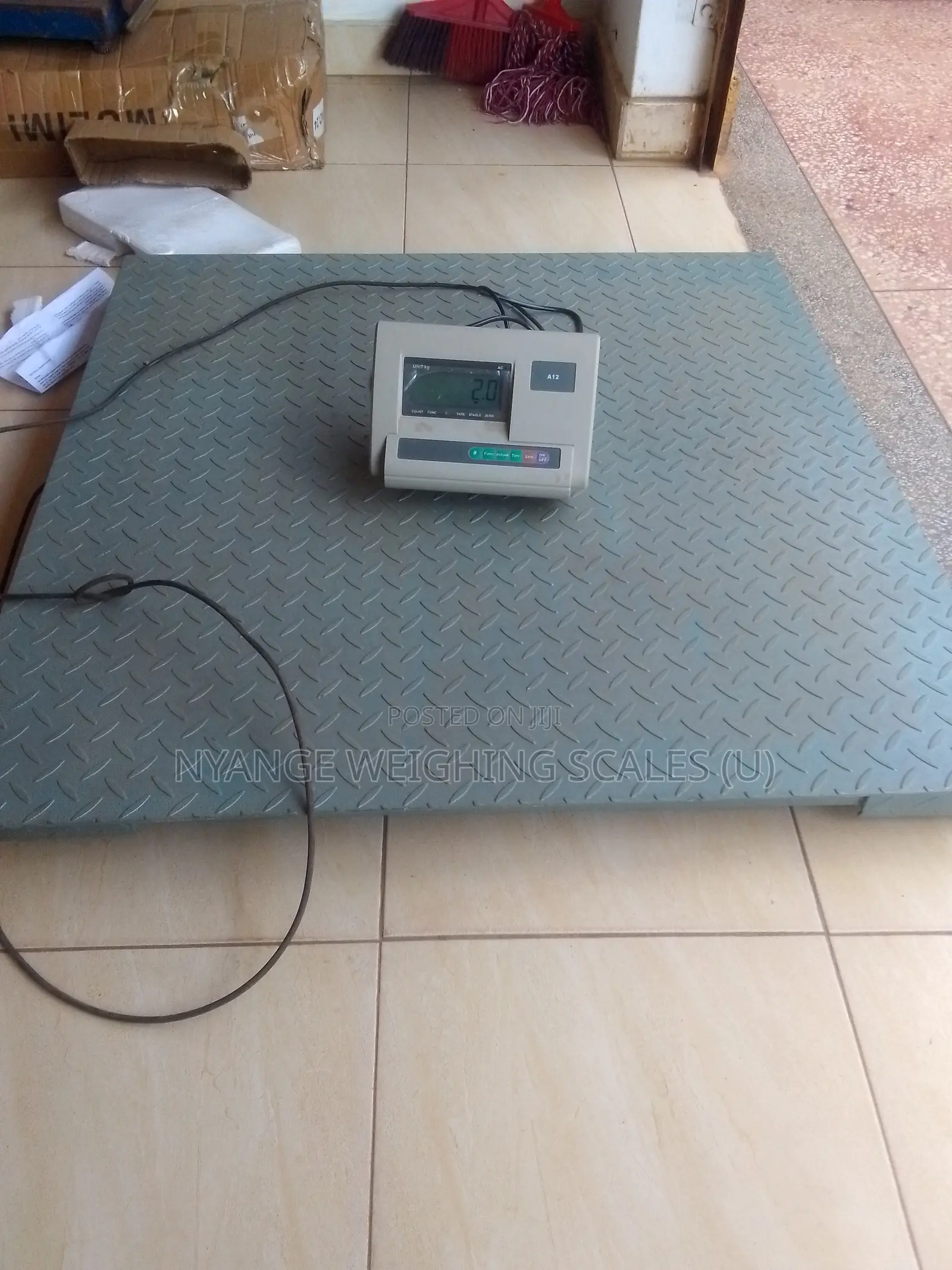 3t Weigh High Accuracy Weighing Scale Platform Floor Weighing Scale