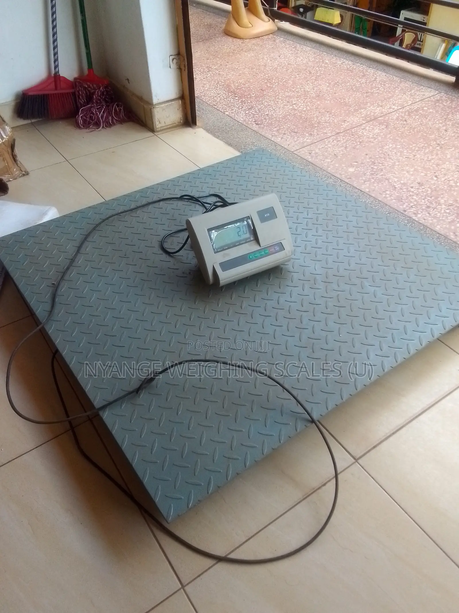 Industrial Weigh Platform Floor Weighing Scales Electronic Weigh Scale