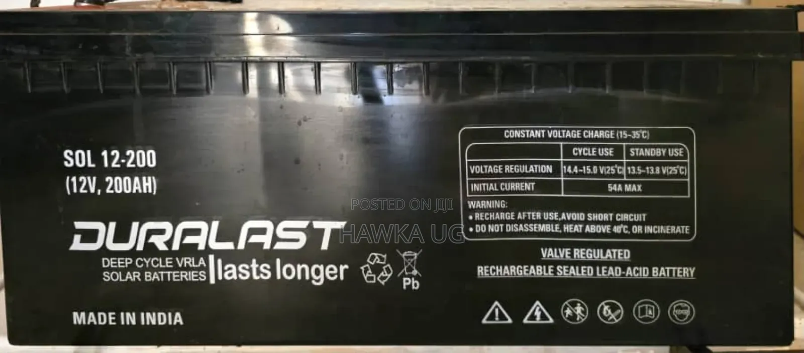 200ah Duralast Battery