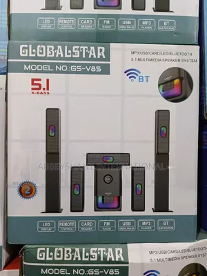 Home Theater Globalstar Gs-V85 5.1 Multimedia Speaker System