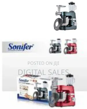 Sonifer 7 L 6 Speed 3 in 1 Food Mixer Professional Commercial Blender